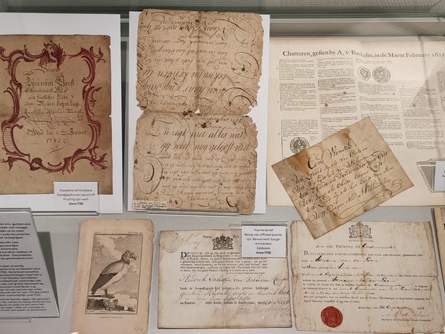 Collectie historische documenten