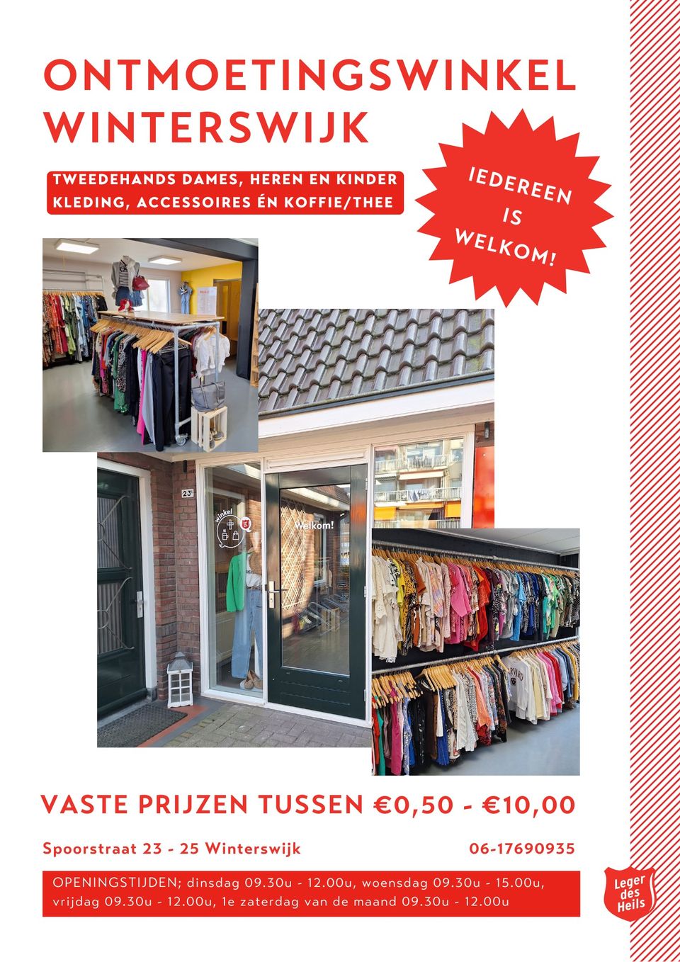 Ontmoetingswinkel Leger des Heils