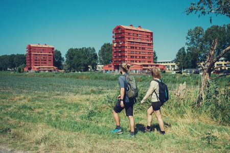 Wandelen in Almere rooie donders