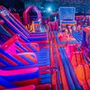 Nearly 1,000 square meters of inflatable park!