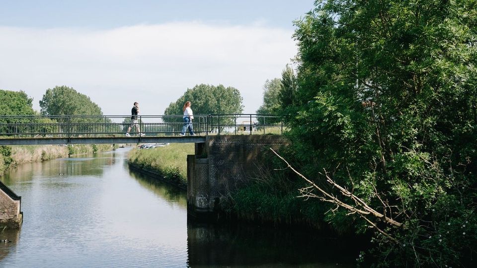 Brug over het Havenkanaal Dirksland