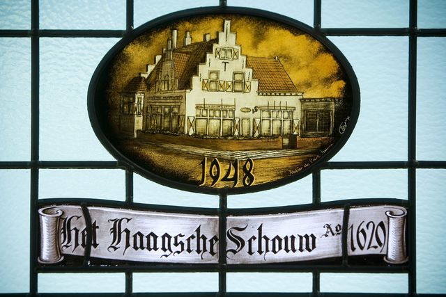 Glas in Lood oud hotel Van der Valk Leiden