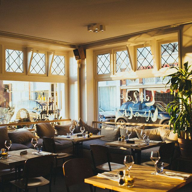 Inrichting Lot en de Walvis restaurant Leiden