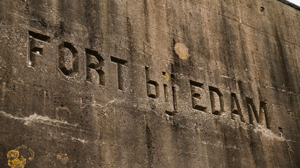 Buitenkant van een fort
