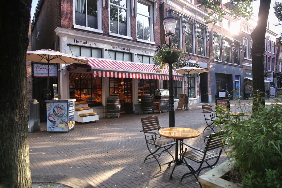 Binnenstad Harlingen, winkeltje Homminga