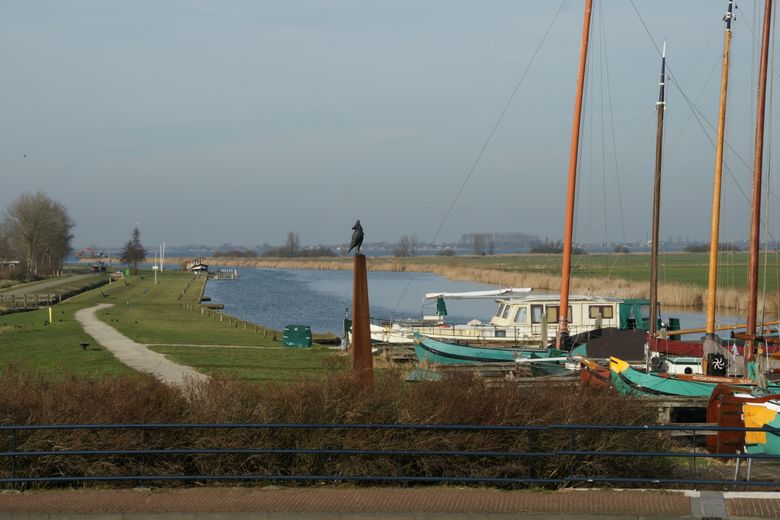 Elfstedentocht beeld Aukje in Sloten