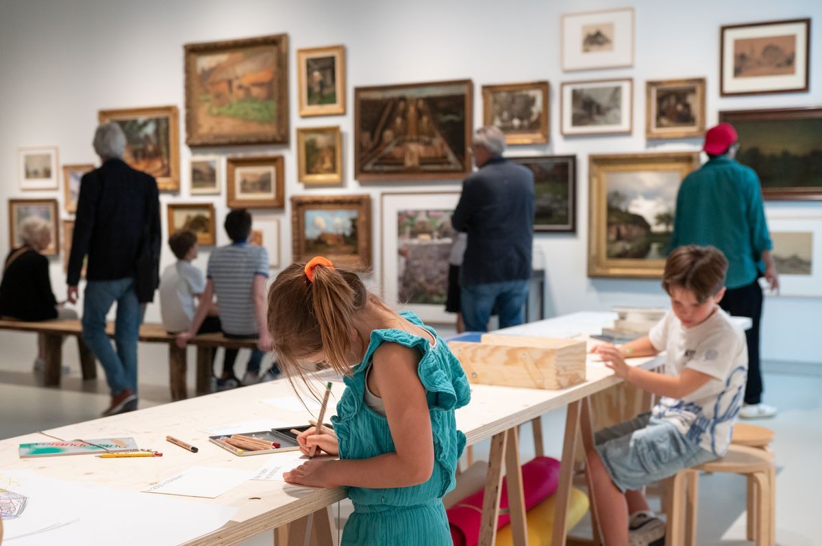 Workshop voor kinderen in Het Noordbrabants Museum