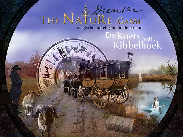 The Nature Game beleefroute wandeling kinderen ipad