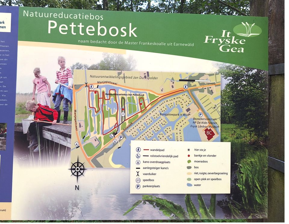 Wandelroute Pettebosk