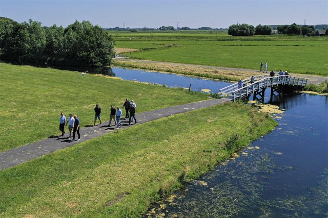 Wandelen in de Boterhuispolder