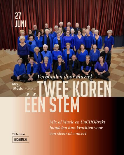 poster concert luciakerk