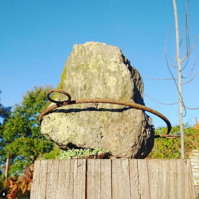 Door te werken met minimale middelen bijvoorbeeld lompen, drijfhout,  oud ijzer of takken worden de grenzen worden de grenzen van het beroep – beelden en schilderijen maken – overschreden én verlegd.