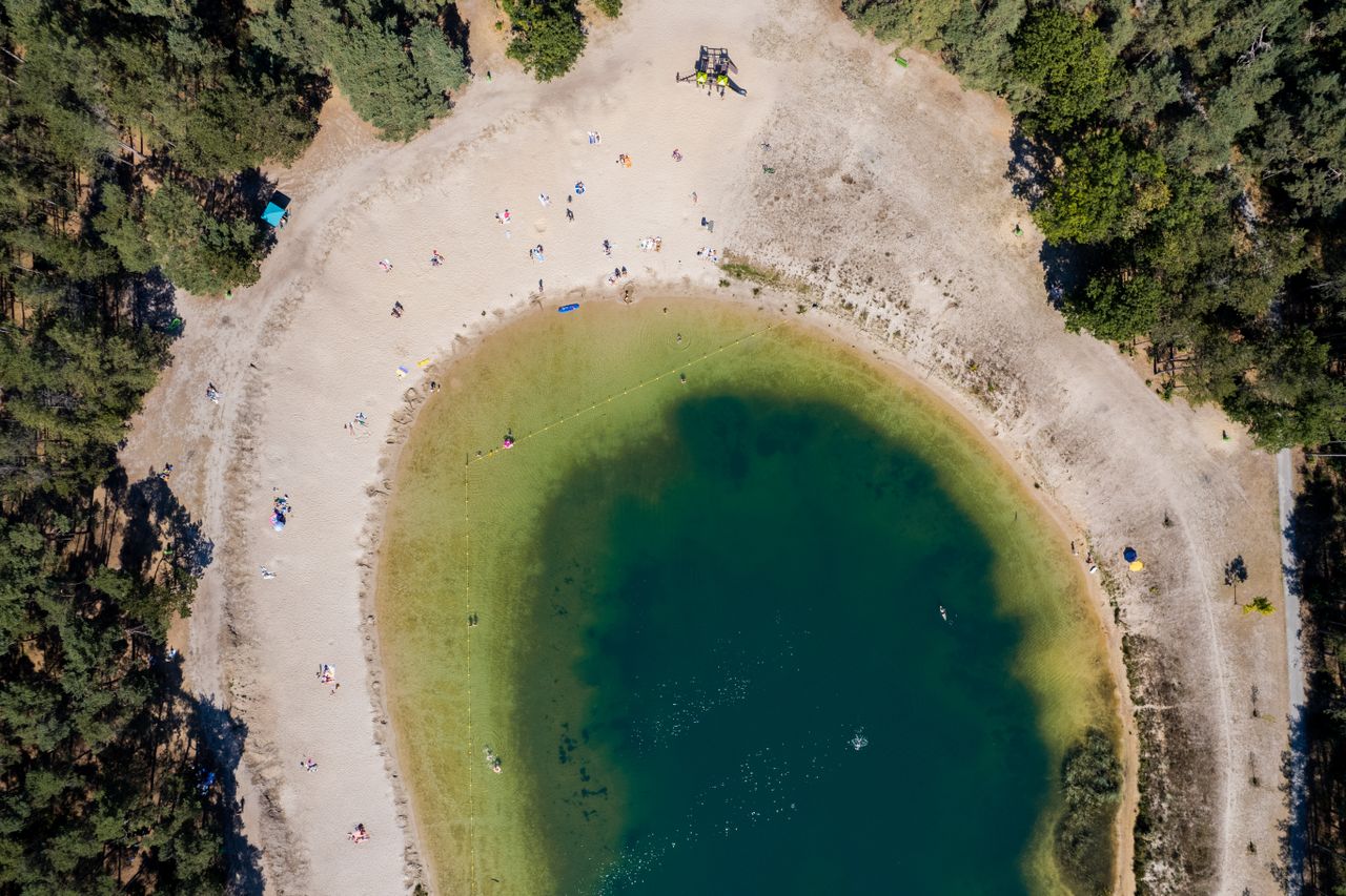 Luchtfoto Zandenplas