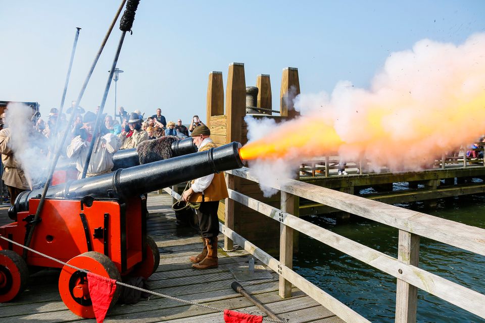 Batavialand Lelystad kanonschieten