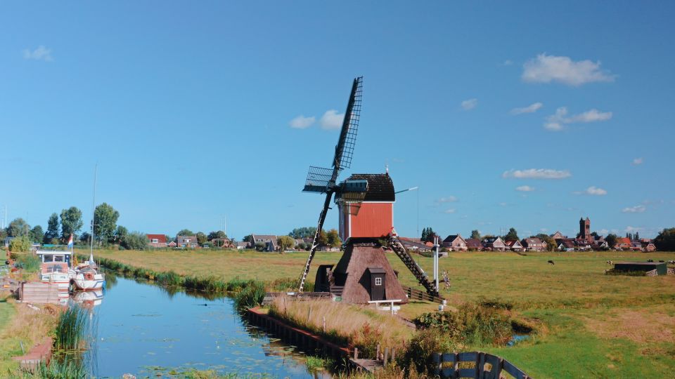 Zijkant van de Grosmolen in Hoogmade