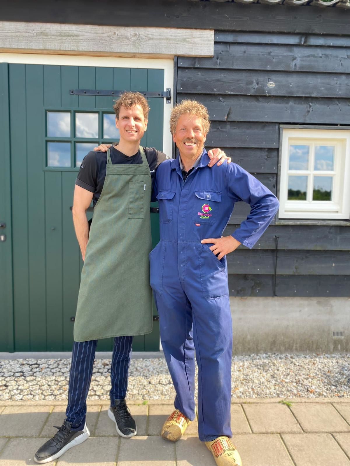 Boer Henk en Manfred Albrecht