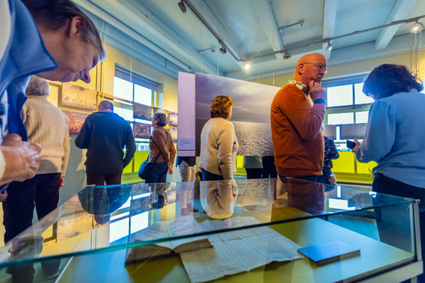 Expositie over de Vergeten Watersnood van 1825 in Bezoekerscentrum Mar & Klif.
