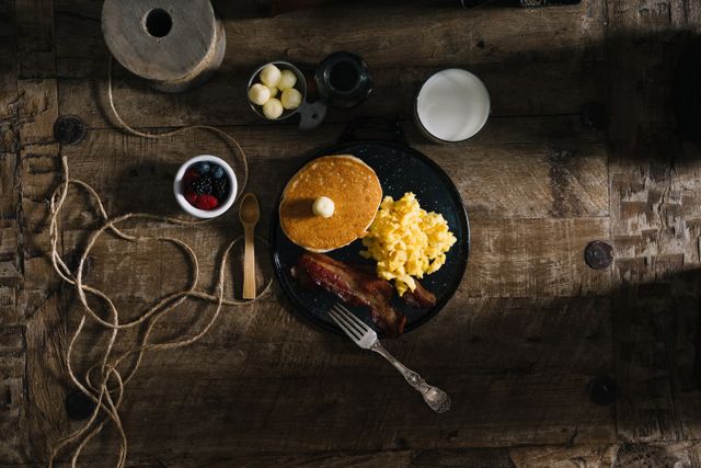 Frühstück in einem Bed & Breakfast