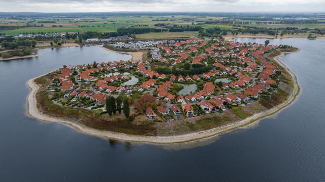 drone shot Rhederlaag