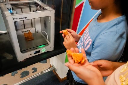 Afbeelding van de workshop 3D printen