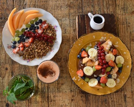Vegetarian food header