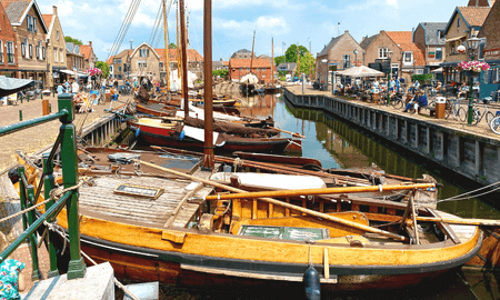 Foto's spakenburg fietsroute - botters