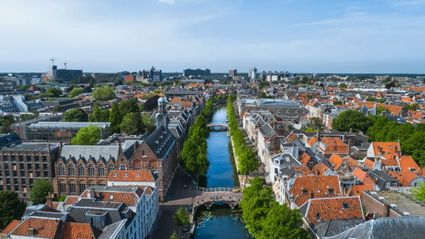 Rapenburg Drone Foto