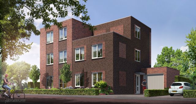 Woningen in de Polderwijk in Parkkwartier in Zeewolde, Flevoland