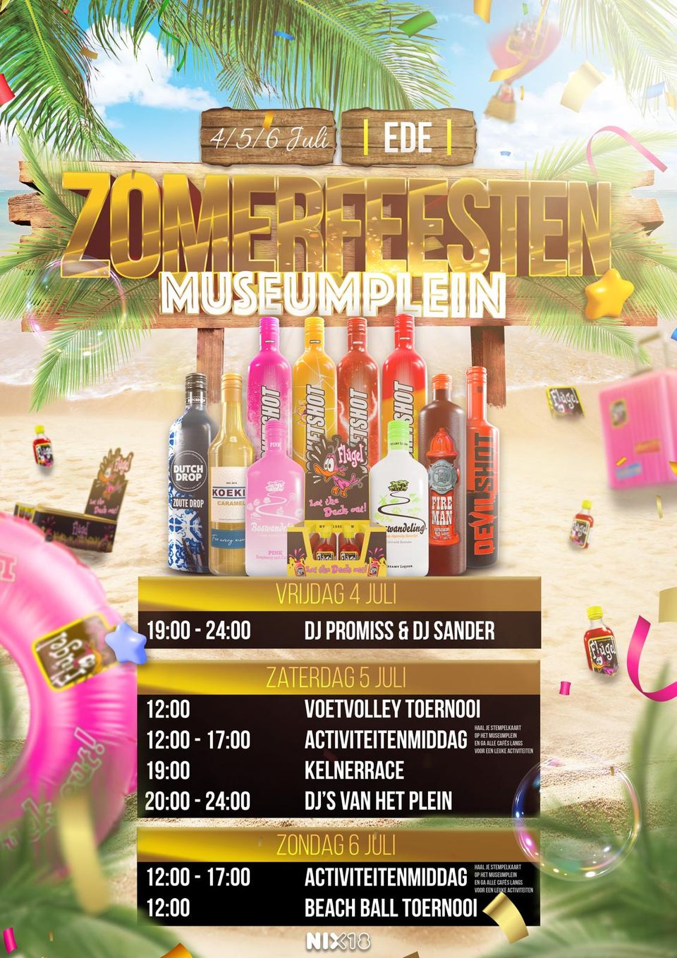 programma zomerfeesten