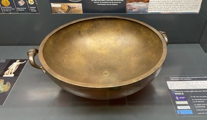 Replica van de schaal in museum Min40Celsius in Varselder.