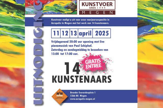 Flyer Kunstvoer Megen