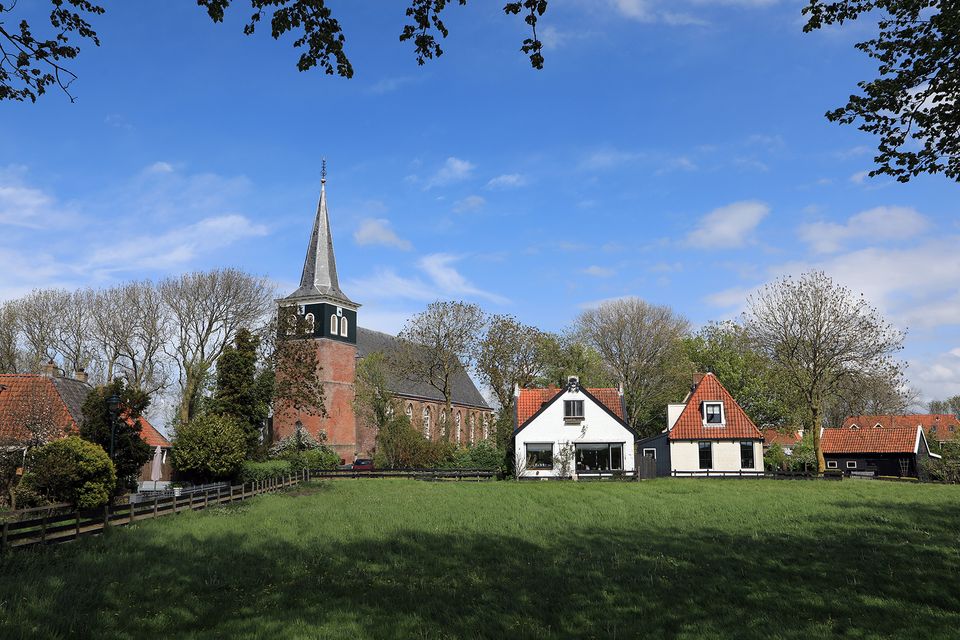 het oude deel van makkum