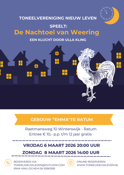 Toneel | De Nachtoel van Weering