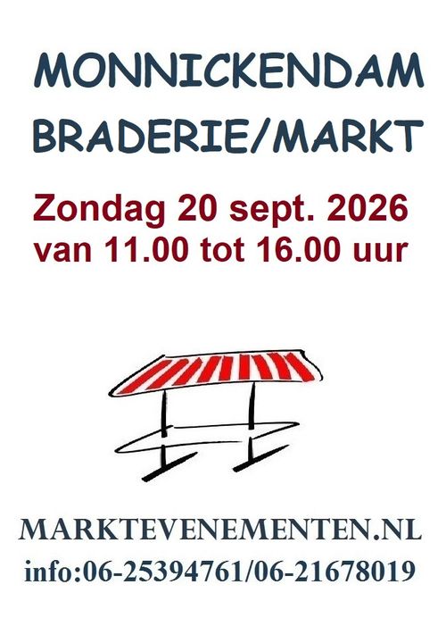 poster monnickendam Nazomermarkt