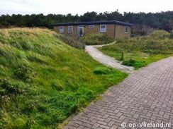 2 persoons 2/1 kap in de duinen aan de bosrand