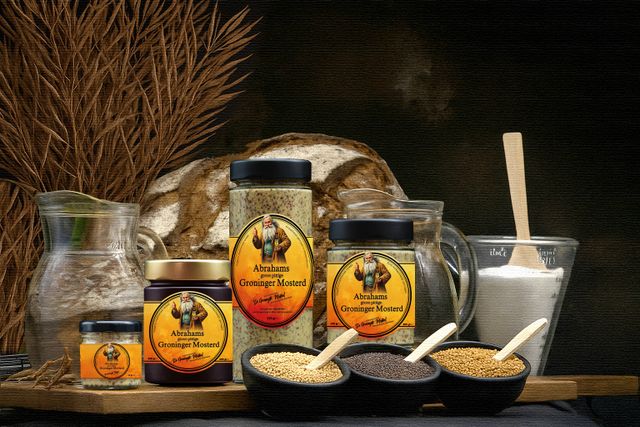 Producten nieuwe Abrahams Mosterdmakerij