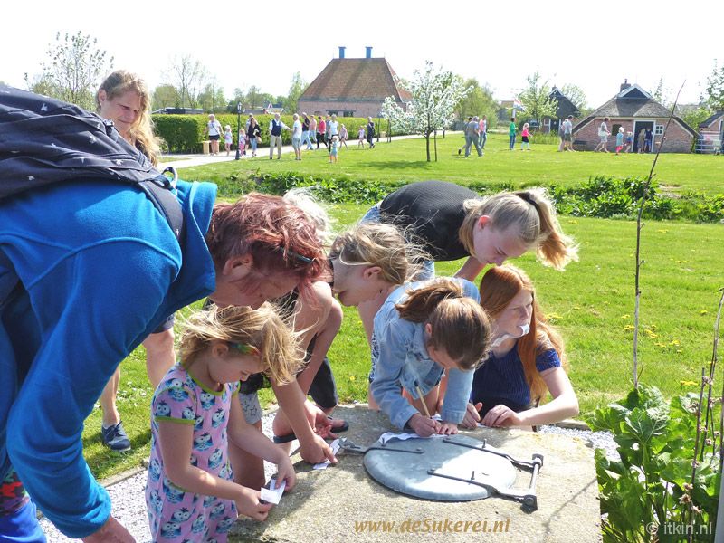 Puzzel speurtocht over het museumterrein