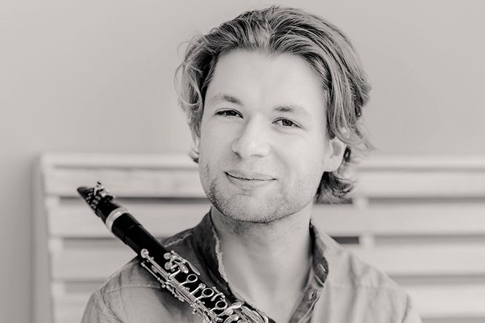 klarinettist Jelmer de Moed