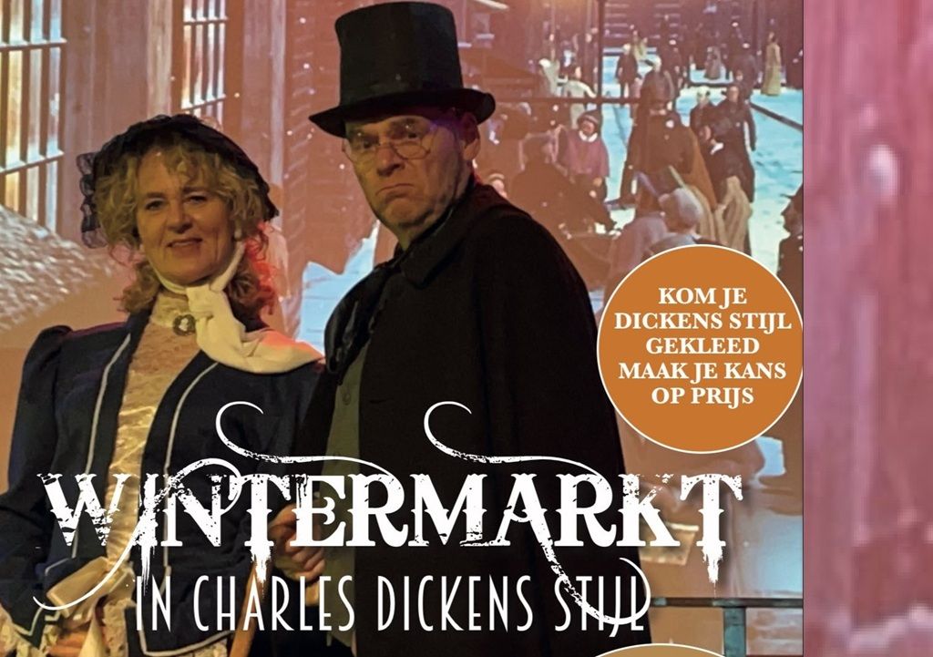 Wintermarkt in Dickens Stijl