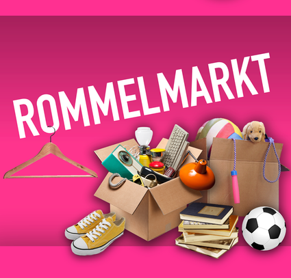 Poster Rommelmarkt in de Berchplaets