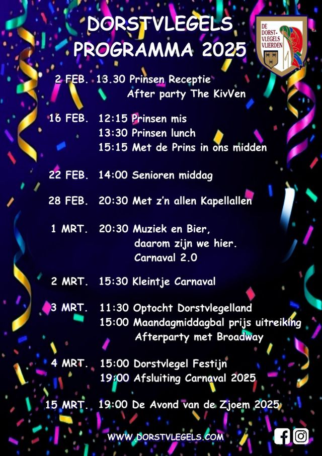 Affiche Carnaval Vlierden