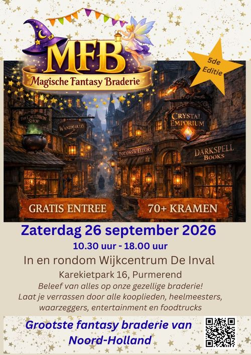 Poster Magische Fantasy Braderie