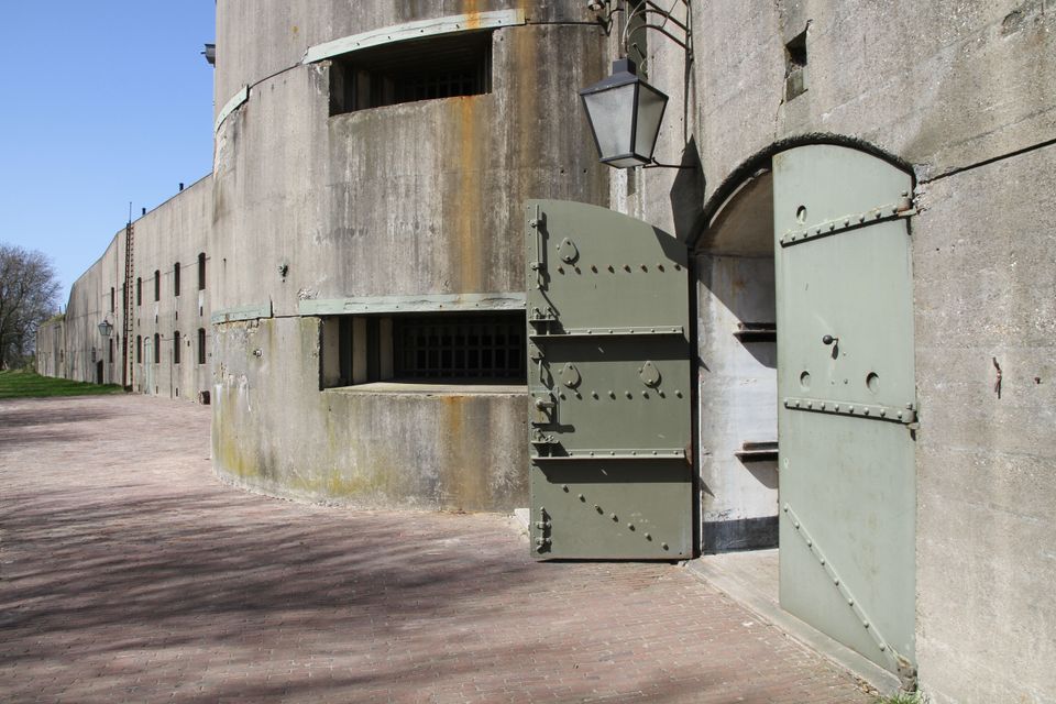 Ingang Fort bij Spijkerboor