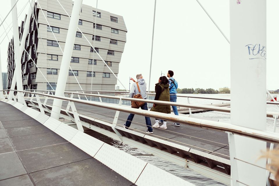Architectuur brug almere