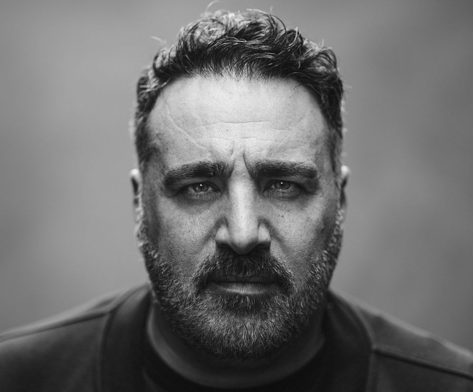 Zwart wit portret foto Sinan Can