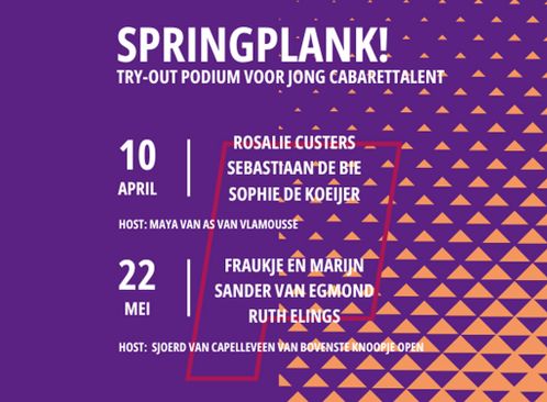 Springplank! Try-out cabaret