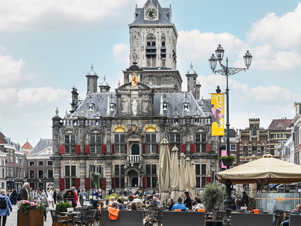 Stadhuis op de Markt in Delft