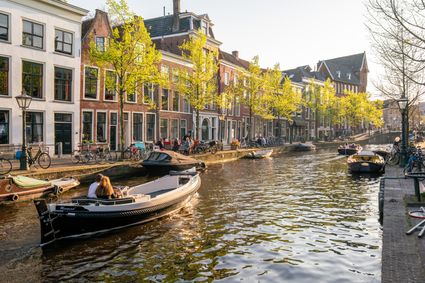 Oude Rijn in Leiden