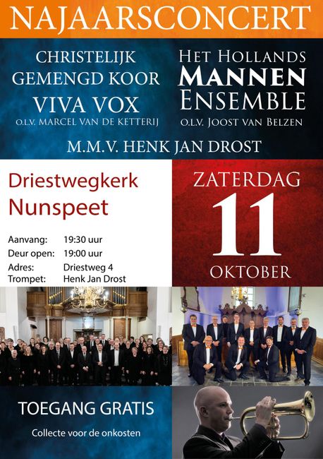 Concert 11 oktober 2025