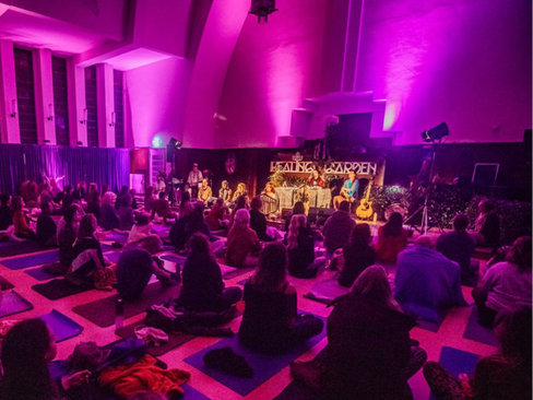 Yin Yoga, Soundhealing & Blauwe Lotus